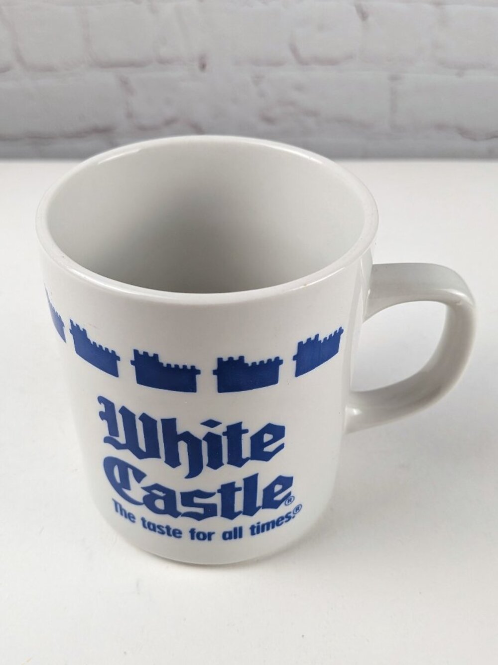Vintage 90s White Castle Ceramic Mug - Picture 2 of 8